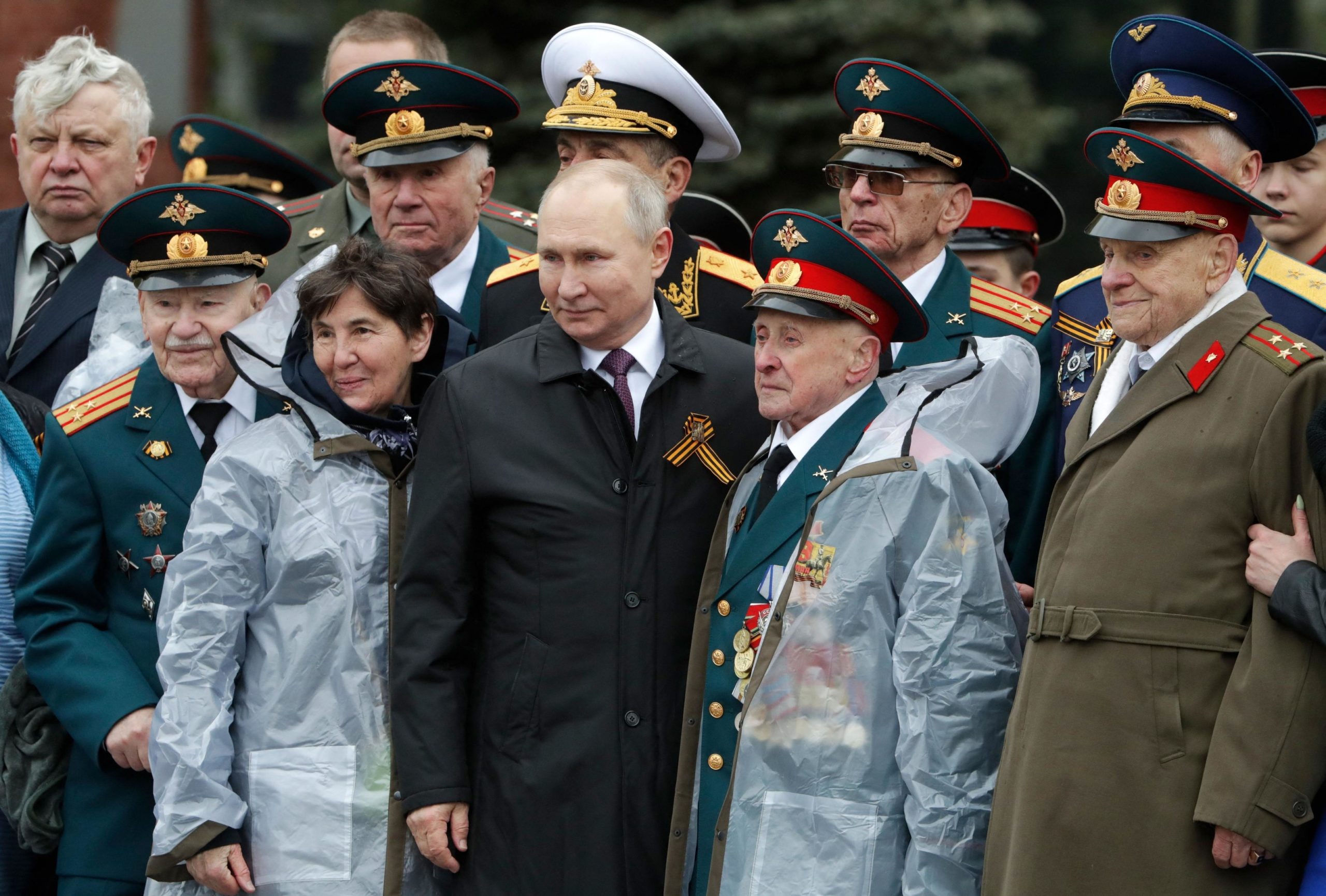 Путин на день победы